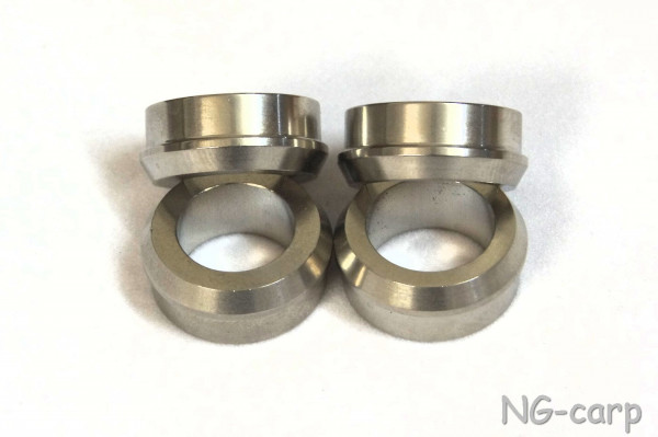 NG Carp Nirocollars für RH-Styles DNPS Gr.20 front+rear passend Grösse 20