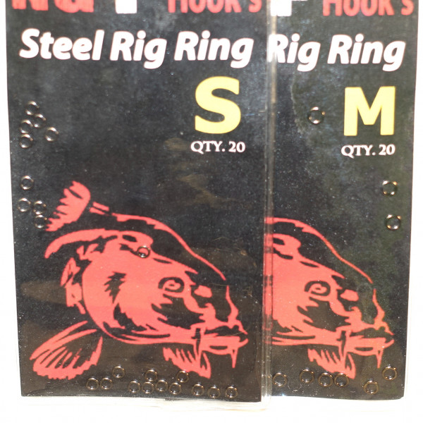 NG Carp Rig Rings Steel