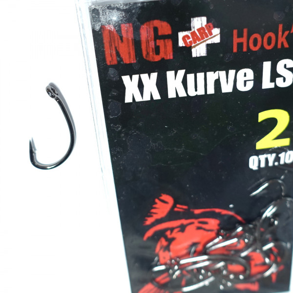 NG Carp Haken Kurve LS XX (185er Carbonstahl)